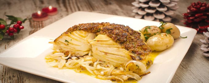 треска в отварном виде