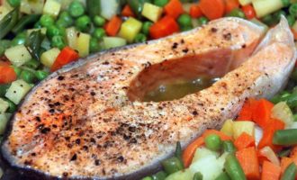 рыба с перцем