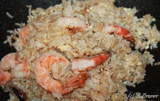 рис с креветкой