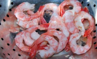 креветки очищенные