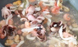 варка морепродуктов