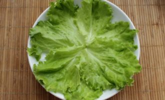 лист салата