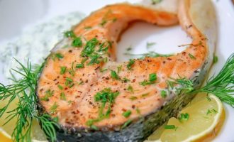 готовы стейк семги