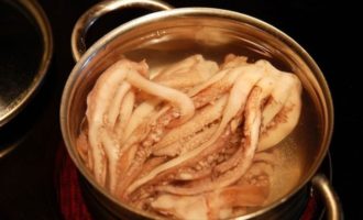 варка кальмара