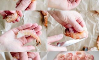 как быстро и правильно чистить креветки