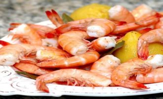 как варить королевские креветки