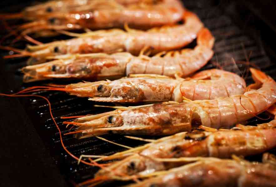 много лангустинов