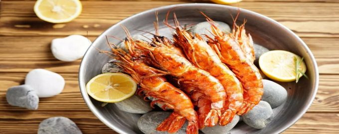 подача отварных лангустин