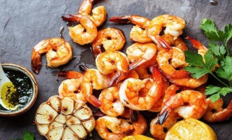 лангустины в жаренном виде