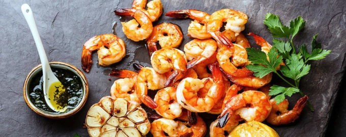 лангустины в жаренном виде