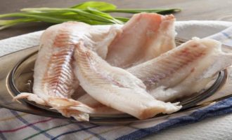 филе рыбы минтай