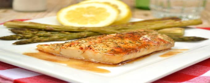 вариант подачи рыбы минтай