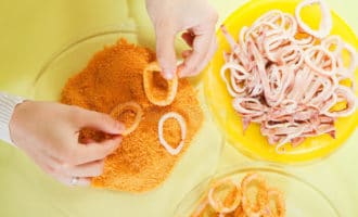 кальмар в панировке