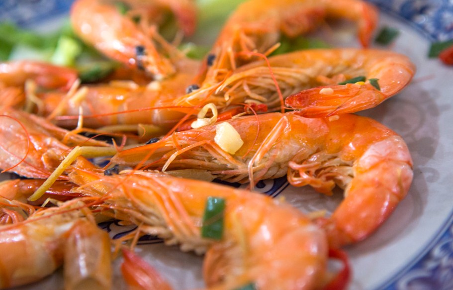 крупные креветки