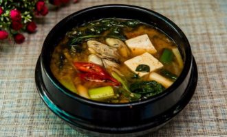Мисо суп с сыром