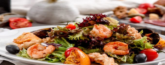 салат сморепродуктами