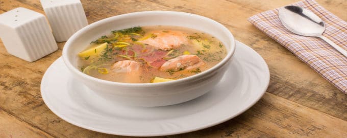 суп на жирном бульоне