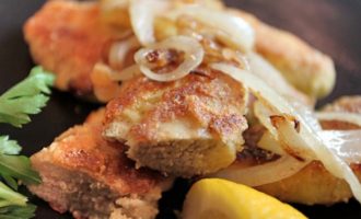 икра судака с луком