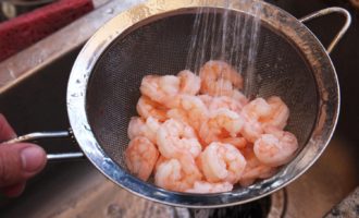 креветки отварные