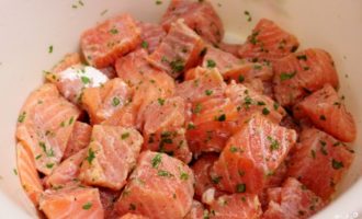 горбуша со специями