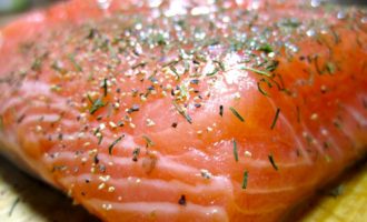 горбуша в специях