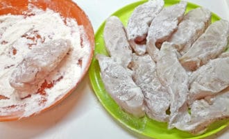 карп в муке