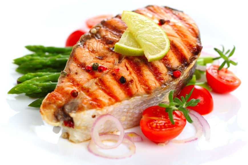 стейк горбуши