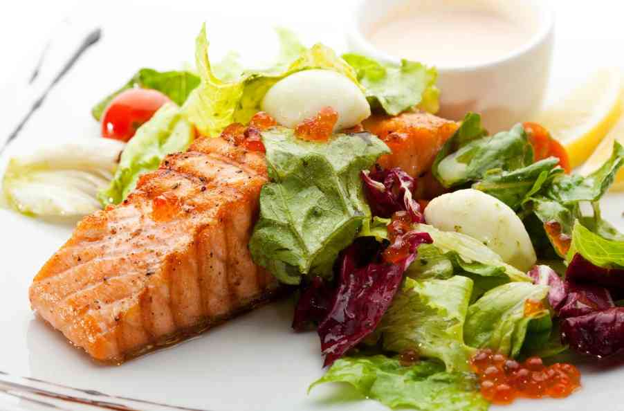 рыба с овощами