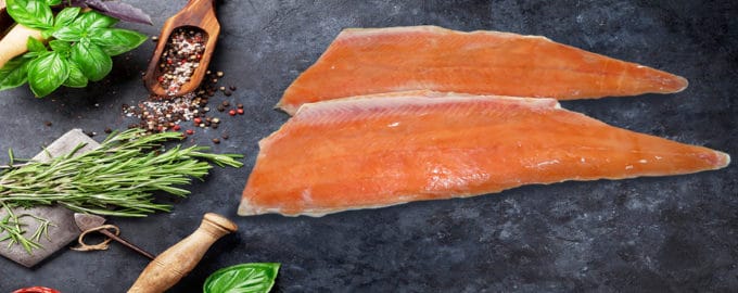 сочная вырезка горбуши