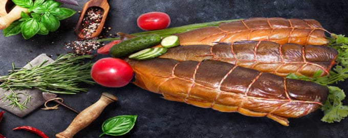 горбуша горячего копчения