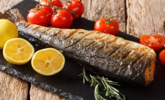 горбуша с овощами в духовке