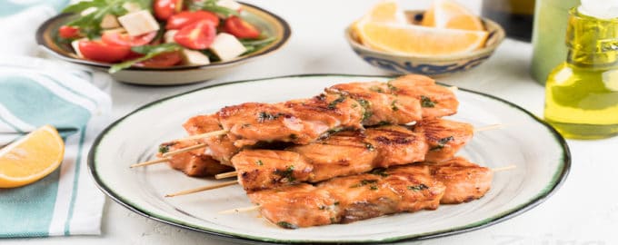 жаренная горбуша