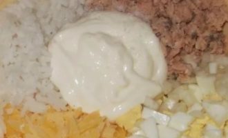 салат с майонезом