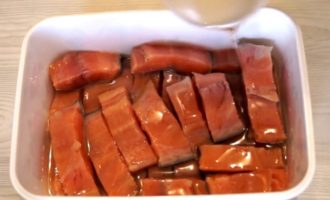 горбуша кусочками