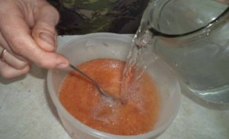 как промыть икру