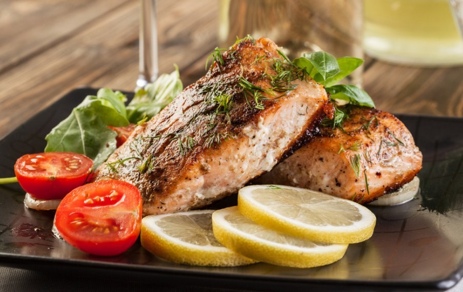 горбуша с лимоном