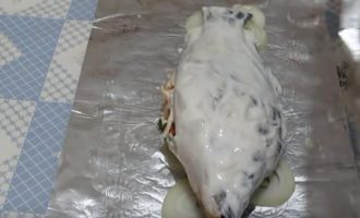 карп в сметане