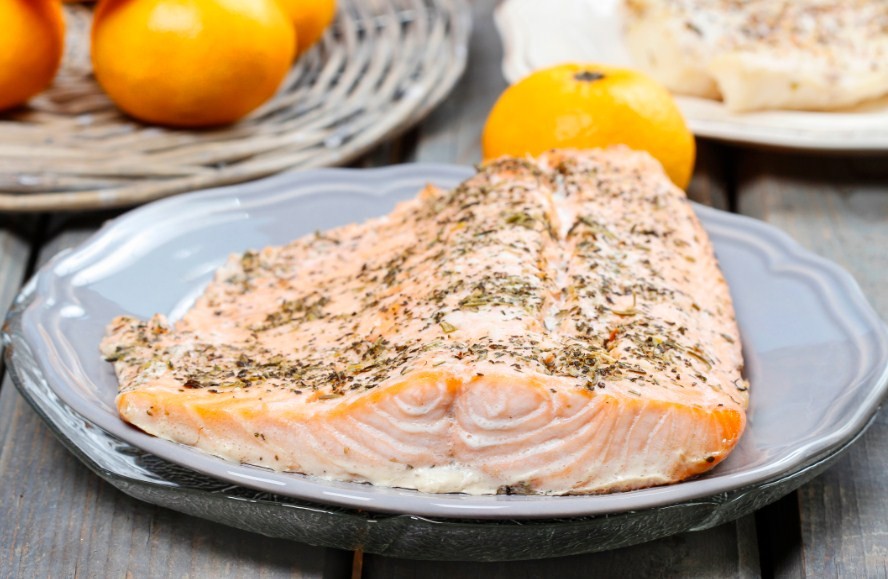 рыба с молоком