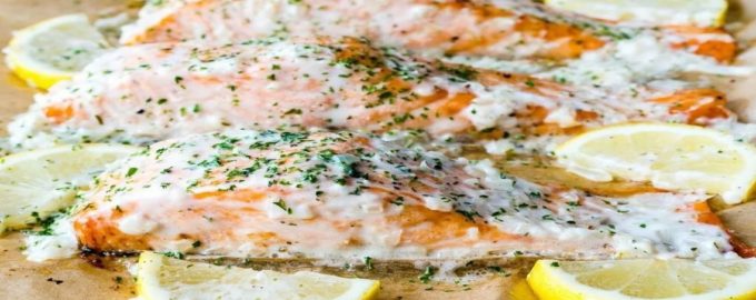 стейк горбуши