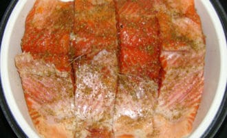 стейки горбуши