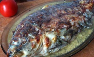 запеченный карп