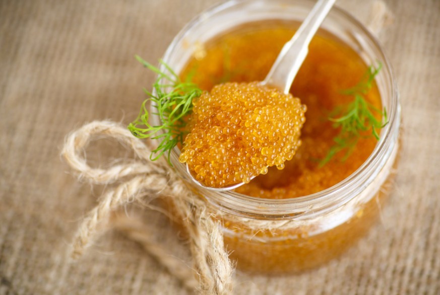 соленая икра 