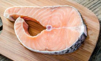 стейк горбуша