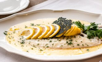 рыба с лимоном