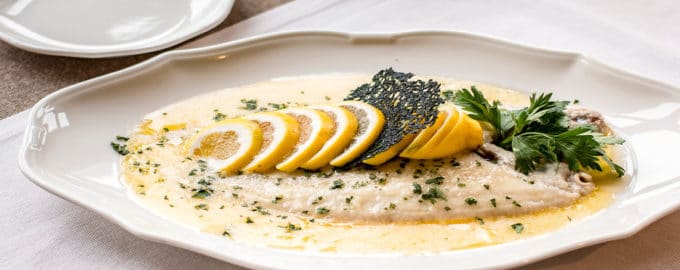 рыба с лимоном