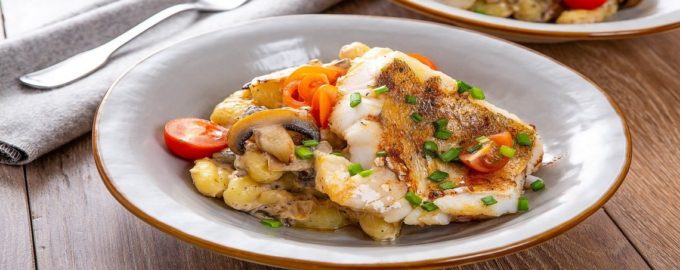 судак в жаренном виде