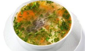 наваристая уха из рыбы