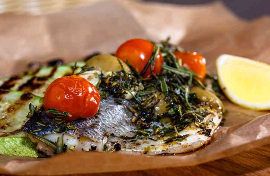 стейк с томатом