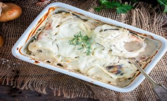 горбуша в сметанном соусе
