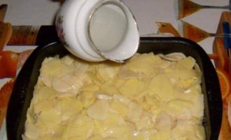 горбуша в духовке под соусом